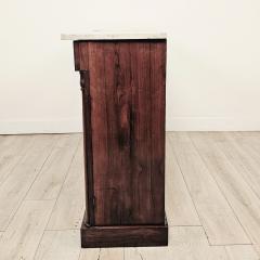 English Late Regency Period Rosewood Breakfront Cabinet circa 1830 - 4324794