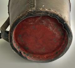 English Leather and Copper Fire Bucket - 1754776