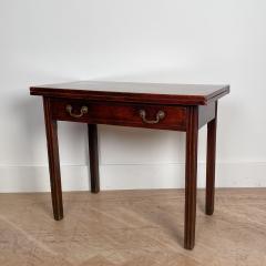 English Mahogany Game Table 19th Century - 1442231