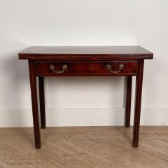 English Mahogany Game Table 19th Century - 1442232