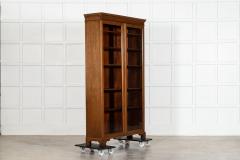 English Mahogany Glazed Bookcase - 4306972