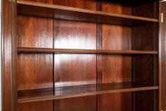 English Mahogany Glazed Bookcase - 4306979