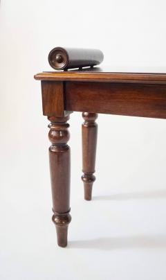 English Mahogany Hall Bench circa 1830 - 3915211