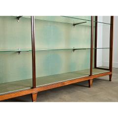 English Mahogany Large Shop Display Showcase - 4578158