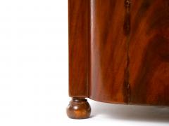 English Mahogany Wood Campaign Cellarette Wine Storage Box - 3124122