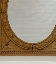 English Neoclassical Oval Square Mirror Circa 1780 - 1330474