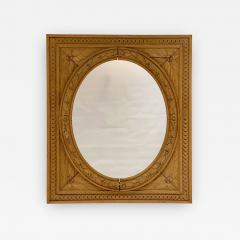 English Neoclassical Oval Square Mirror Circa 1780 - 1331743