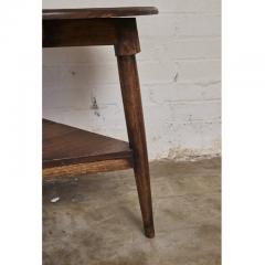 English Oak Cricket Table - 3612198