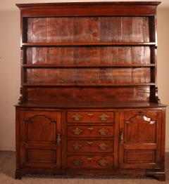 English Oak Dresser And Rack Early 18th Century - 2201140