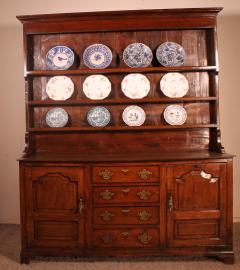 English Oak Dresser And Rack Early 18th Century - 2201142