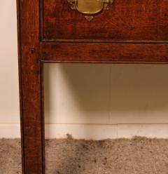 English Oak Dresser Base Console 18th Century - 3687131