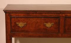 English Oak Dresser Base Console 18th Century - 3687133