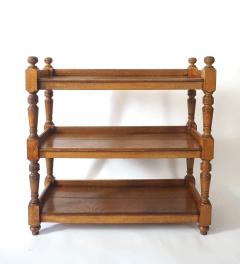 English Oak Etagere or Open Shelves circa 1875 - 3860839