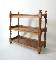 English Oak Etagere or Open Shelves circa 1875 - 3860840