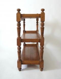 English Oak Etagere or Open Shelves circa 1875 - 3860841