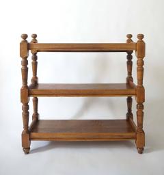 English Oak Etagere or Open Shelves circa 1875 - 3860842