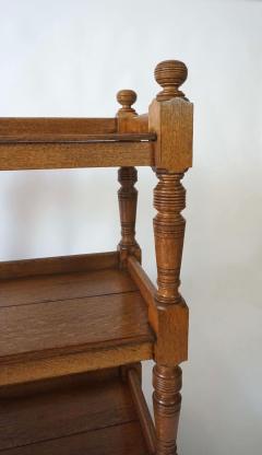 English Oak Etagere or Open Shelves circa 1875 - 3860847