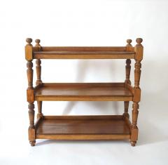 English Oak Etagere or Open Shelves circa 1875 - 3860848