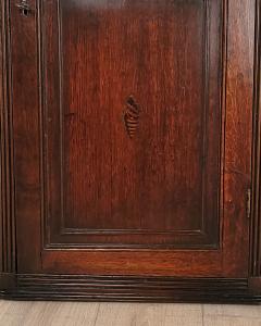 English Oak Hanging Corner Cupboard circa 1800 - 2763887
