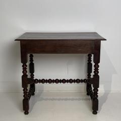 English Oak Table with Turned Legs 17th Century - 1535161