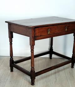 English Oak or Elm One Drawer Table circa 1800 - 2639550