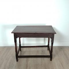 English Oak or Elm One Drawer Table circa 1800 - 2639553