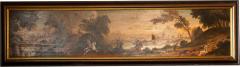 English Oil Painting On Board Of A Fox Hunting Scene - 4614081