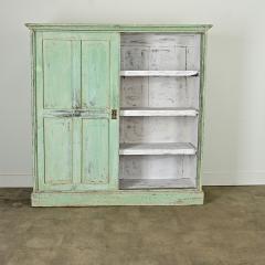 English Painted Pine Larder - 3888038