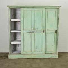 English Painted Pine Larder - 3888064