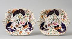 English Pair of Derby Dessert Plates Circa 1800 - 266665