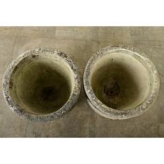 English Pair of Reconstituted Stone Planters - 3760705