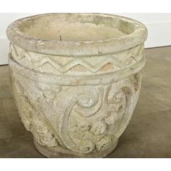 English Pair of Reconstituted Stone Planters - 3760714