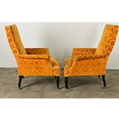 English Pair of Victorian Armchairs - 3935139