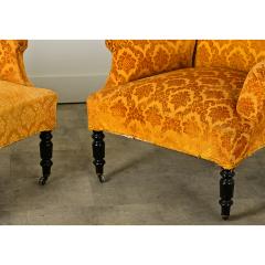 English Pair of Victorian Armchairs - 3935154