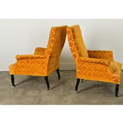 English Pair of Victorian Armchairs - 3935186