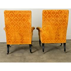 English Pair of Victorian Armchairs - 3935187