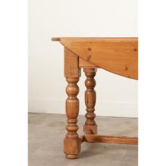 English Pine Drop Leaf Dining Table - 3356767