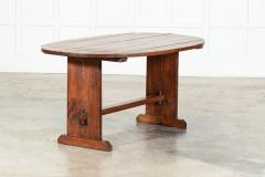English Pine Oval Refectory Table - 3598541