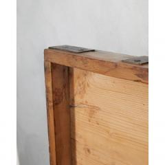 English Pine Trunk with Metal Banding - 1532054