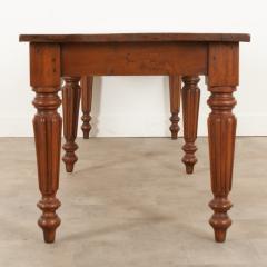 English Poplar Mahogany Dining Table - 2920419