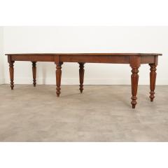 English Poplar Mahogany Dining Table - 2920421