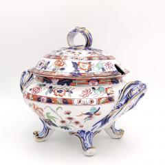 English Porcelain Tureen Imari Style Early Victorian - 3793321