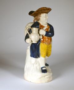English Pottery Hearty Good Fellow Pearlware Toby Jug - 1617600