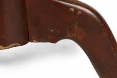 English Queen Anne Style Mahogany Square Tilt Top Center Table - 3172723