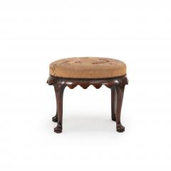 English Queen Anne Style Needlepoint Bench - 4651987