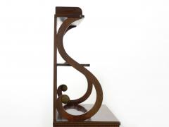 English Regency Antique Mahogany and Brass Cabinet Sideboard Server 19th C  - 1152093