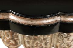 English Regency Black Lacquered Elephant Side Table - 1438092