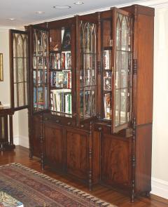 English Regency Breakfront Bookcase - 1781701