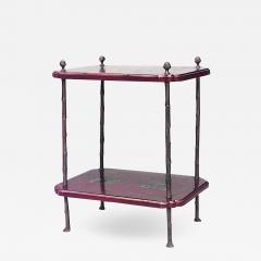 English Regency Chinoiserie 2 Tier End Table - 1441233