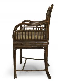 English Regency Cushioned Arm Chair - 1402778